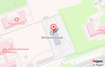 Организация помощи детям Звездный дождь на карте