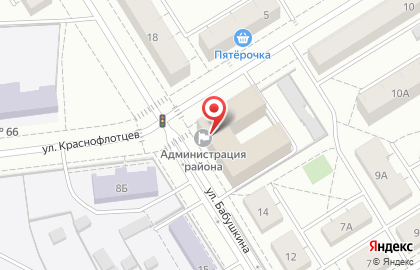Администрация Орджоникидзевского района г. Екатеринбурга в Орджоникидзевском районе на карте