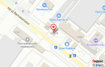 Галерея дверей, ООО Содружество Регион в проезде Автоматики на карте