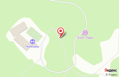 Парк активного отдыха Енот-Парк на карте