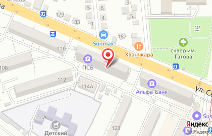 Сит-ломбард на улице Селезнёва на карте