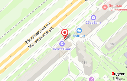 Магазин табачных изделий Табачная галерея на ​Московской на карте