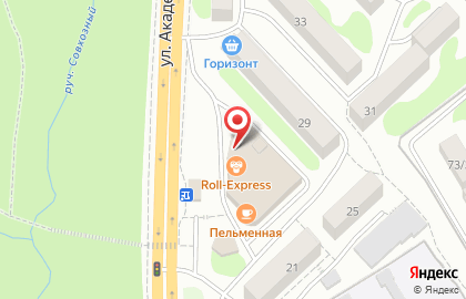 Служба доставки Roll-Express в Петропавловске-Камчатском на карте