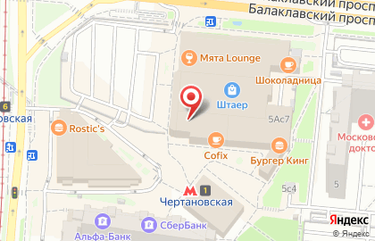 Киоск печатной продукции Медиа-Селект на Балаклавском проспекте на карте