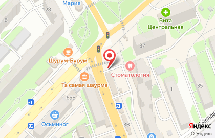 Бистро AiK на проспекте Строителей на карте
