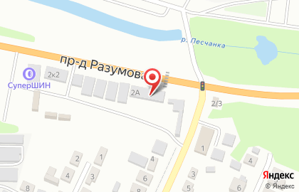 Мотомагазин в Воронеже на карте