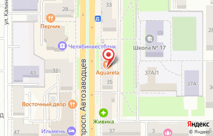 Автоломбард Первая Уральская залоговая компания на проспекте Автозаводцев на карте