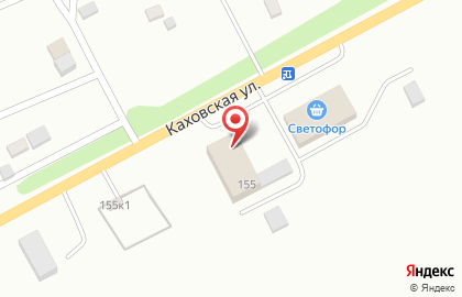 Торговая компания Техно-Профи на Каховской улице на карте