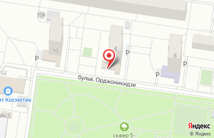 Магазин BEERжа на бульваре Орджоникидзе, 8 на карте