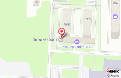 Почта Банк в Казани на карте