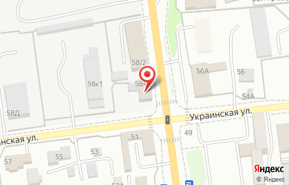 Салон сантехники Цунами на Украинской улице на карте