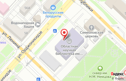 Детская школа программирования Алгоритмика на улице Орджоникидзе на карте