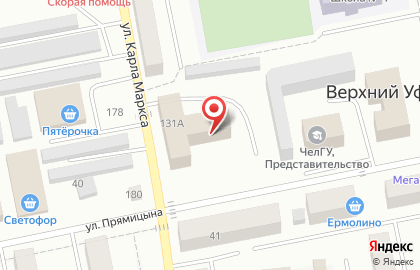 МВД России по Верхнеуфалейскому городскому округу на карте