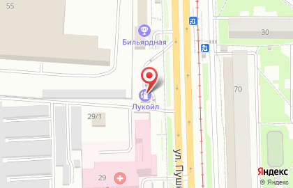 АЗС Лукойл в Засвияжском районе на карте