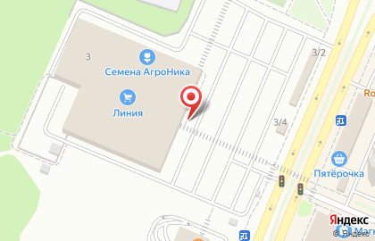 Магазин аксессуаров для мобильных устройств АксТел на улице Ульянова на карте