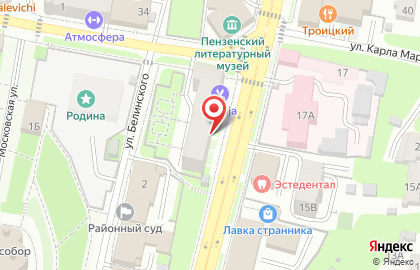 Агентство недвижимости Удачный выбор в Ленинском районе на карте