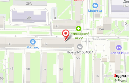 Магазин строительных материалов Пирамида на Пионерском проспекте на карте