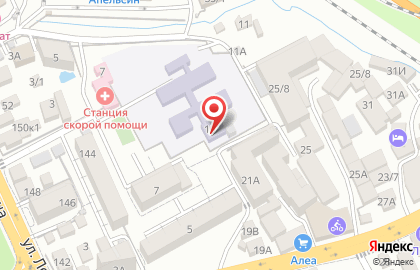 Детский сад №109 на улице Менделеева на карте