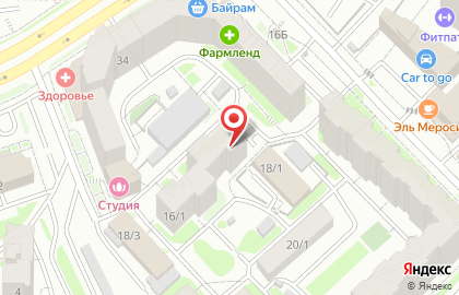 Центр адвокатской помощи на карте