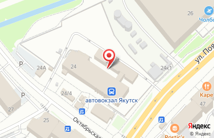 Новый век на Октябрьской улице на карте