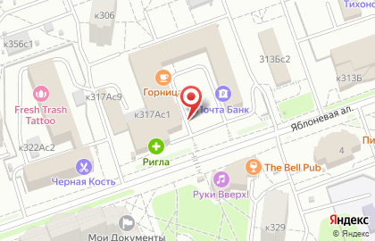 Магазин косметики в Москве на карте