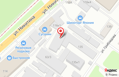 Студия-парикмахерская STYLE в Октябрьском районе на карте