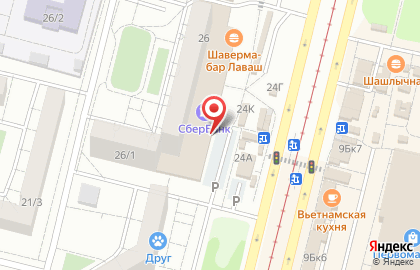 Фирменный магазин Сибирские колбасы на Заозёрной улице на карте