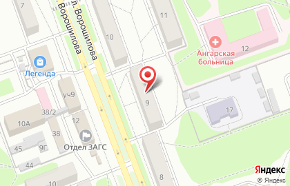 Империал на карте
