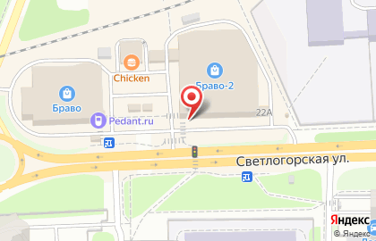 Магазин товаров повседневного спроса Впрок на Светлогорской улице на карте