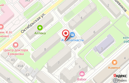 Магазин автозапчастей в Калуге на карте