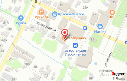 Кофейня Каппучино на карте
