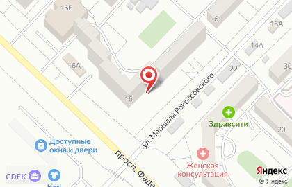 BOOT'S в Черновском районе на карте