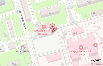 Школа танцев Levita на Октябрьской улице на карте