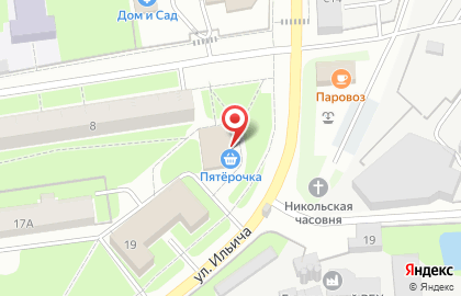 Супермаркет Пятёрочка в Москве на карте