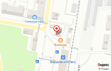 Магазин У Татьяны в Санкт-Петербурге на карте