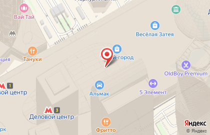 Ногтевая студия 4hands на метро Деловой центр на карте
