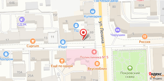 Офтальмологическая клиника Смотри на Московской улице на карте