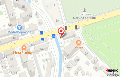 Киоск молочной продукции в Советском районе на карте