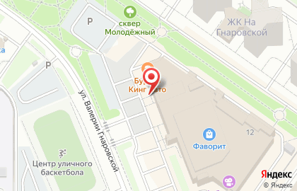 Компания по продаже и доставке суши Суши-Маркет на улице Валерии Гнаровской на карте