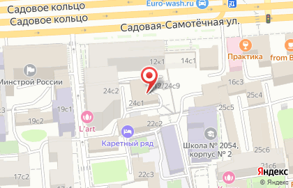 Торгово-производственная компания МАТИМЭКС в Большом Каретном переулке на карте