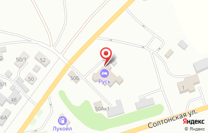 Гостиница Русь в Барнауле на карте