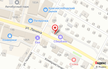 Страховое агентство Автополис в Краснослободске на карте