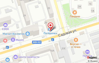 Магазин тканей и швейной фурнитуры в Ростове-на-Дону на карте