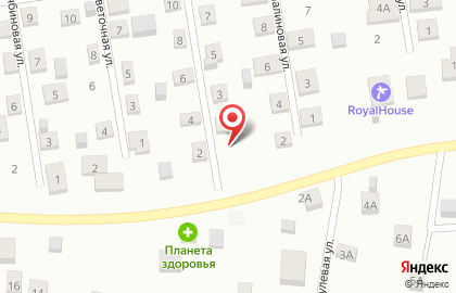 Дачный двор на Урожайной улице на карте
