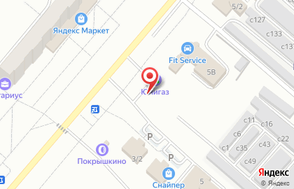 Лукойл на улице Перелета на карте