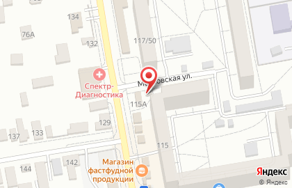 Магазин Белорусские колбасы на Базарной улице на карте