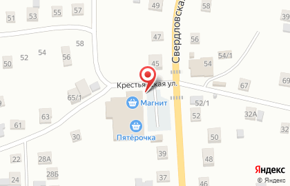 Сеть водоматов H2O Оазис на Свердловской улице на карте