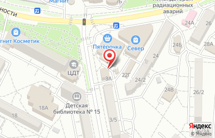 Магазин алкогольной продукции ЛуРус-Маркет на улице Шеболдаева на карте