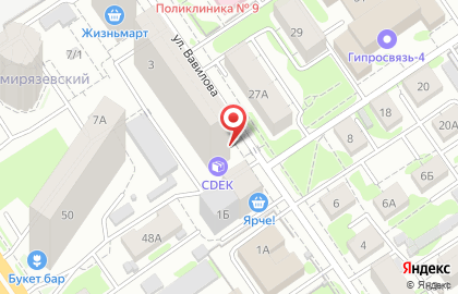 Парикмахерская Твой Стиль в Заельцовском районе на карте