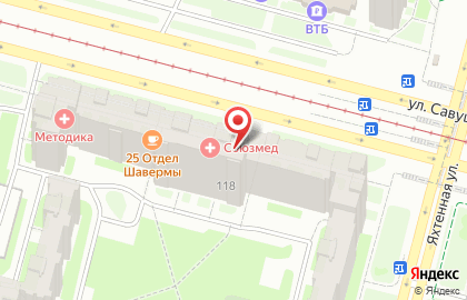 Аптека Вита в Санкт-Петербурге на карте